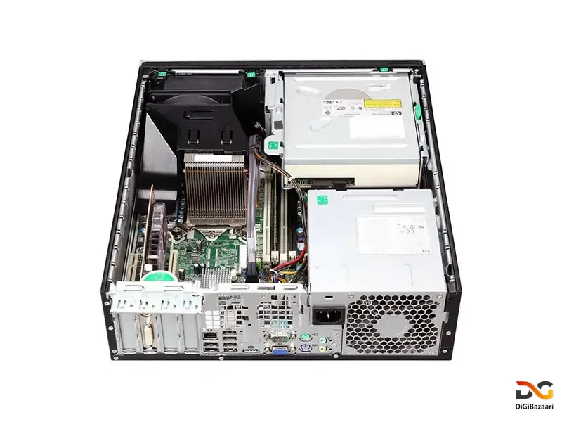 نمای داخل کیس HP 6300 i7 دیجی بازاری