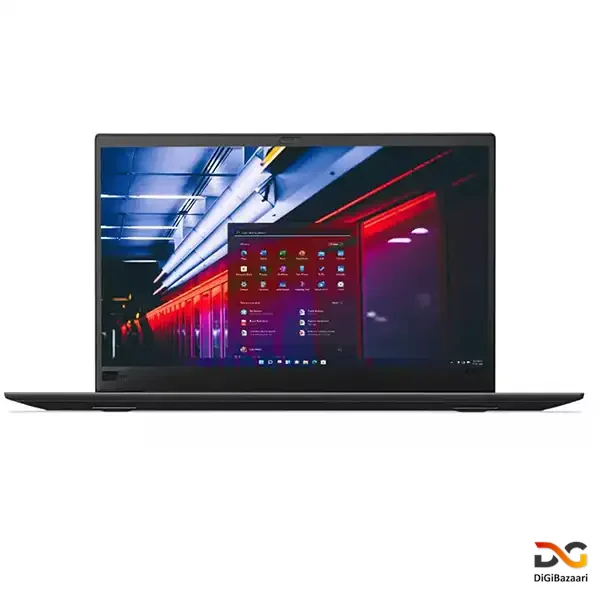 نمای-مقابل-laptop-lenovo-thinkpad-x1 لپ تاپ اقتصادی Lenovo ThinkPad X1 Carbon 5th با پردازنده i7 و بدنه فیبر کربن در فروشگاه دیجی بازاری در اصفهان