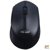 ماوس بی‌سیم D-Net DT27، مشکی، از روبرو