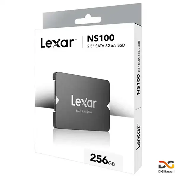 حافظه-SSD-لکسار-Lexa- NS10-256GB-بسته بندی Lexar NS100 حافظه پرسرعت