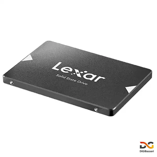 حافظه-SSD-لکسار-Lexar-NS100-256GB-نمای-پشت SSD Lexar NS100 با رابط SATA
