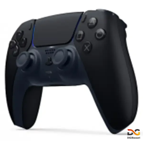 نمای-جانبی-dualsense-midnight-black کنترلر رسمی پلی استیشن 5 مدل DualSense Midnight Black برای تجربه گیمینگ حرفهای