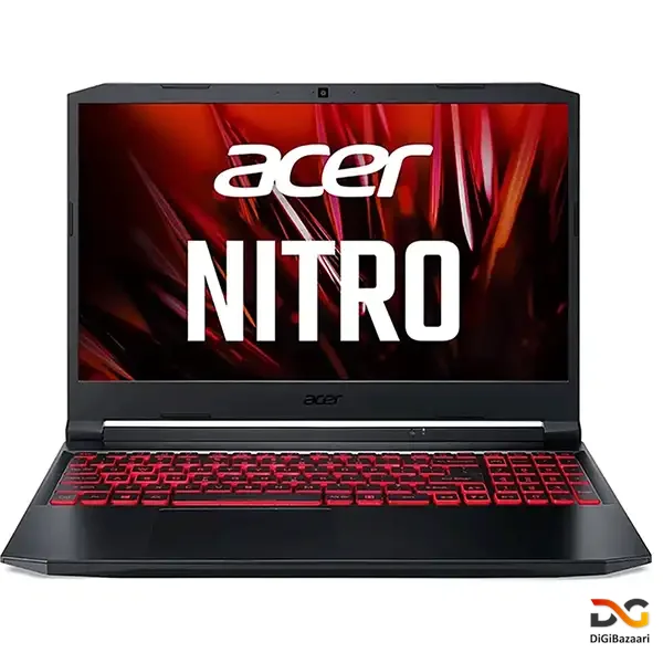 نمای-کامل-acer-nitro-5-a515-i7-9h-لپ-تاپ-گیمینگ acer nitro 5 a515 i7 9750h gtx1650