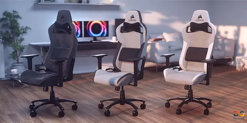 بررسی صندلی گیمینگ Corsair T3 Rush در دیجی بازاری