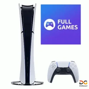 تصویر کنسول پلی استیشن 5 اسلیم مدل دیجیتال بدون درایو دیسک