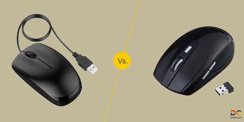بررسی و مقایسه موس سیمی و بی‌سیم در دیجی بازاری