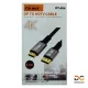 کابل DisplayPort به HDMI D-net DT-404 با روکش مقاوم