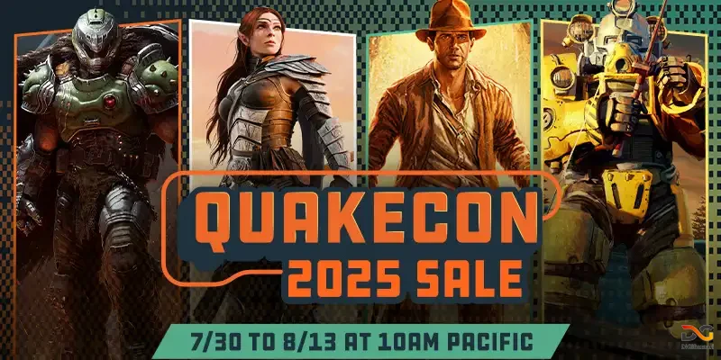 نمایی از رویداد QuakeCon 2025 در دیجی بازاری